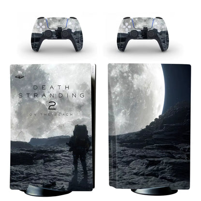 Death Stranding 2 PS5 Disc Skin Sticker Decal Cover for Console & Controllers PS5 Disk Skin Sticker Vinyl