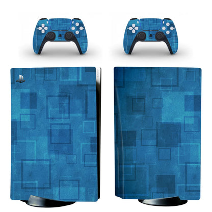 Custom Design PS5 Disc Skin Sticker Decal Cover for Console and 2 Controllers PS5 Disk Skin Sticker Vinyl