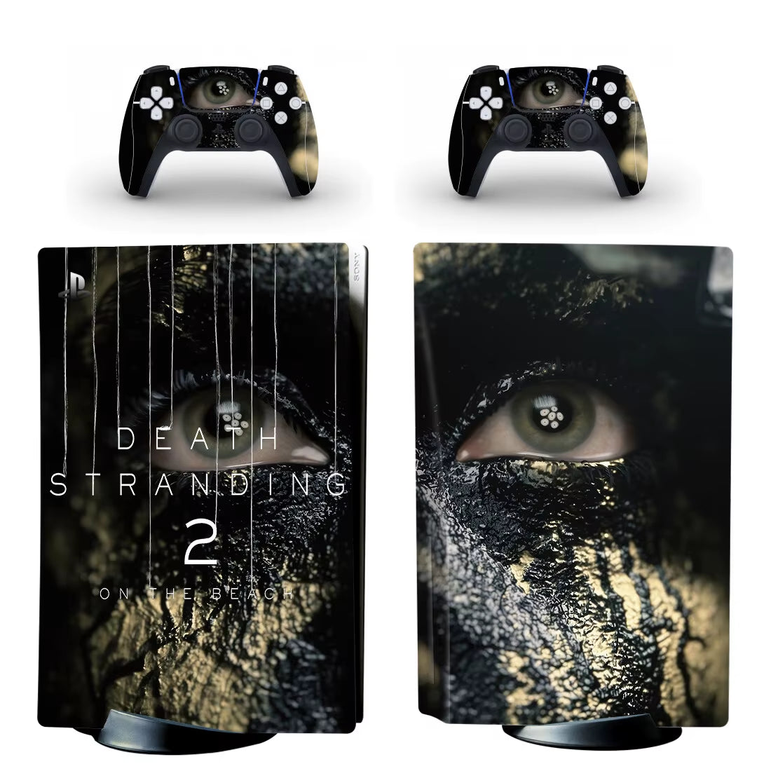 Death Stranding 2 PS5 Disc Skin Sticker Decal Cover for Console & Controllers PS5 Disk Skin Sticker Vinyl